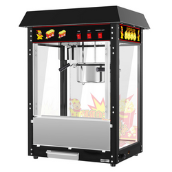 Popcornmaskin - 5 kg / h - med 3 hyllor
