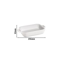STAUB | CERAMIQUE - Cazuela - 200x160mm - Cerámica - Blanco puro