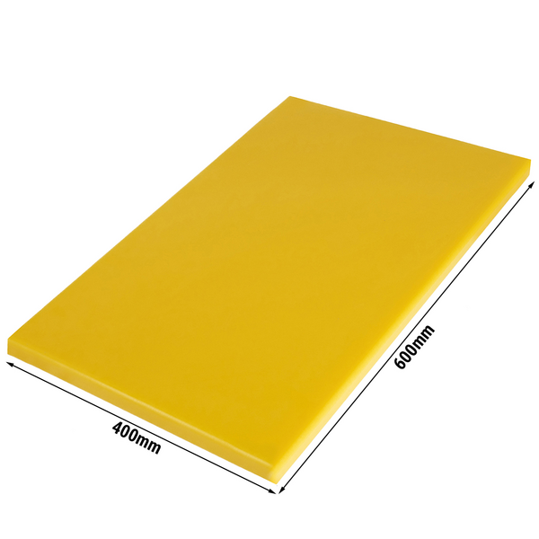 Tabla de cortar - 40 x 60 cm - amarillo