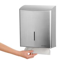AIR-WOLF | Dozator papirnatih ručnika - Za 600 ručnika - Plemeniti čelik 