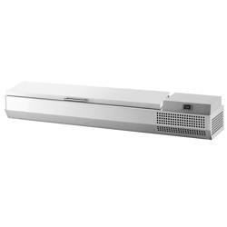 Opzetkoelvitrine PREMIUM PLUS - 1733x353mm - 7x GN 1/4