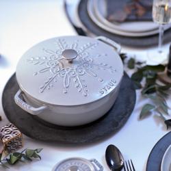 STAUB | LA COCOTTE - La Marmite - Ø 240mm - Gietijzer - Witte truffel