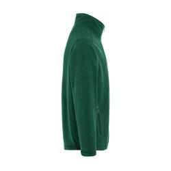 KARLOWSKY | Heren Werkkleding Fleece Jas Warm-Up - Bosgroen - maat: 3XL