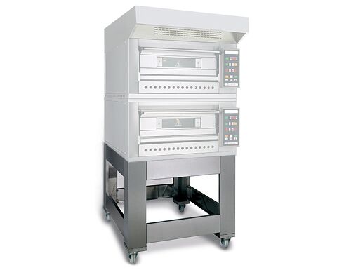 Support pour four à pizza - 1450x920x610mm - Inox - avec roulettes - pour four à pizza PEZ630G