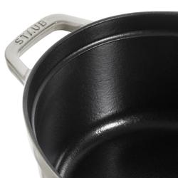 STAUB | LA COCOTTE - Güveç - oval - 270mm - Dökme demir - Beyaz trüf mantarı