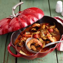 STAUB | LA COCOTTE - Cocotte - Tomatenvorm - 250mm - Gietijzer - Kersenrood