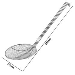 Frittierlöffel - Ø 200mm - Grifflänge 340mm - Edelstahl