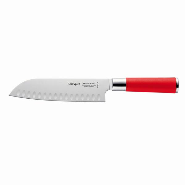 F. DICK | Red Spirit - Santokumes - met kuiltjes - Lemmet: 180mm