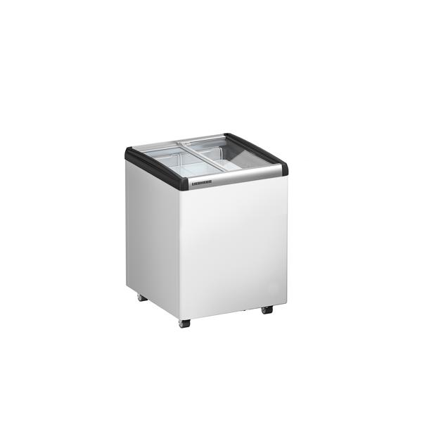 LIEBHERR commercial chest freezer - 104 litres - with sliding glass lid - white