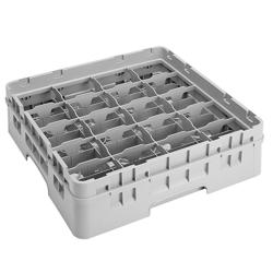CAMBRO | CAMRACK® – Koppardiskkorg 1/1 – 20 fack – 500x500 mm – Grå