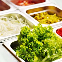 Countertop refrigerated display case - 67L - 1035mm - For 8x GN 1/6 or 4x GN 1/3