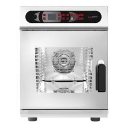 Forno combinato a vapore - Digitale - 6x GN 2/3 - incl. sistema di lavaggio e sensore di temperatura