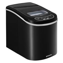 Eiswürfelmaschine - Hohlzylinder - 12 kg/24 h - Schwarz matt