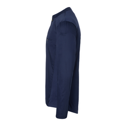 (6 stuks) KARLOWSKY | Lange Mouw Heren Werkshirt Performance - Marineblauw - maat: 4XL