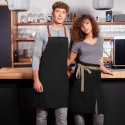 KARLOWSKY | Green Generation Waist Apron – Black - 70×55 cm - recycled polyester - 2 patch pockets