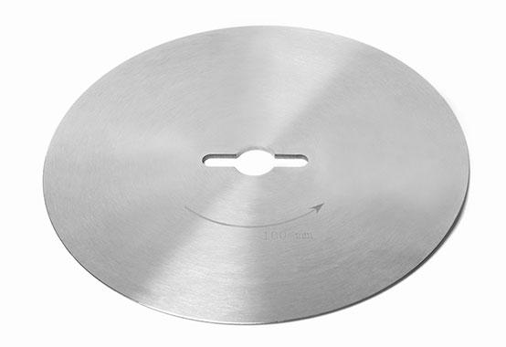Electric Kebab Slicer (Ø100mm) - Smooth - Stainless Steel - Adjustable 0-8mm - compatible with KS100E & KS100C | Doner Kebab Knife
