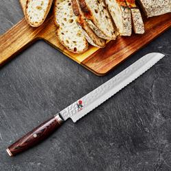 MIYABI | 6000 MCT - Broodmes - met gekartelde rand - Mes: 230mm