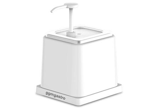 Mayonnaise / Saucen Dispenser - 2 Liter - Polypropylen - mit Pumpe
