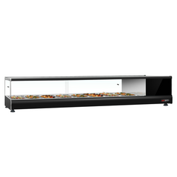 Kyld toppmonter PREMIUM - för 8x 1/3 GN-behållare - Svart