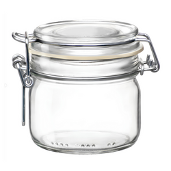 (6 τεμάχια) Δοχείο αποθήκευσης Bormioli Rocco - DUBLIN - 125ml - με περιστρεφόμενο καπάκι