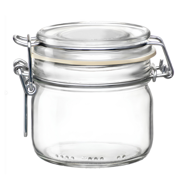 (6 stuks) Voorraadpot Bormioli Rocco - DUBLIN - 125ml - met beugelsluiting