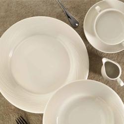 (24 peças) SEMPRE - Prato / Prato oval - Ø 33 cm