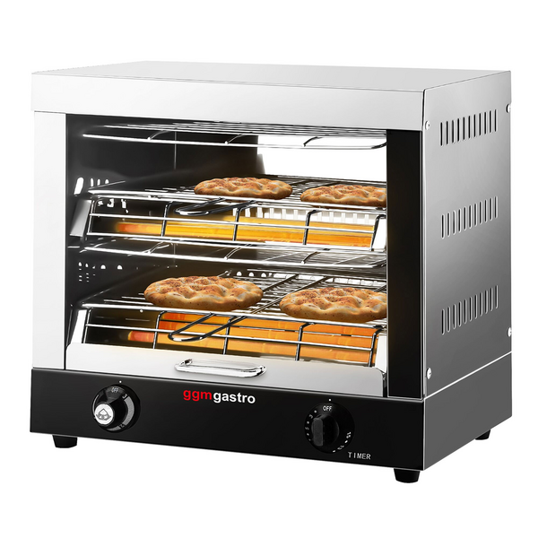 Elektrische Pita oven / Salamander - 3,6 kW - 230 Volt