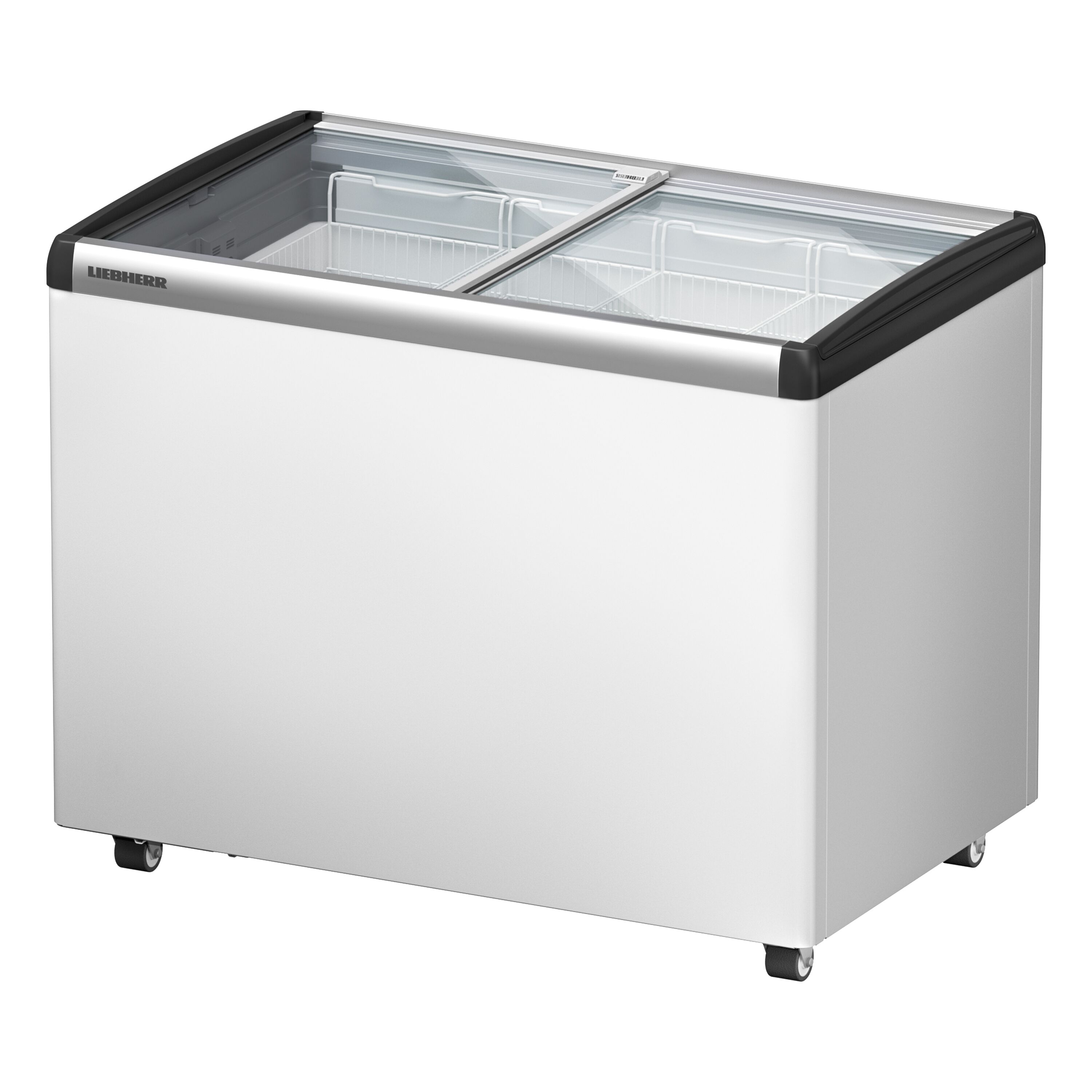 LIEBHERR | Congélateur coffre - 222 litres - Avec couvercle en verre coulissant - Blanc