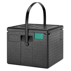 CAMBRO | CAM GOBOX® - Boîte à pizza toploader - avec sangle - pour 6 pizzas - Noir	