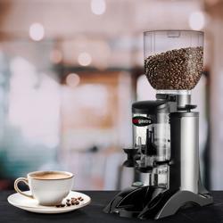 Kaffeemühle - 2kg - 77dB - Mit Dosierer - Edelstahl Korpus