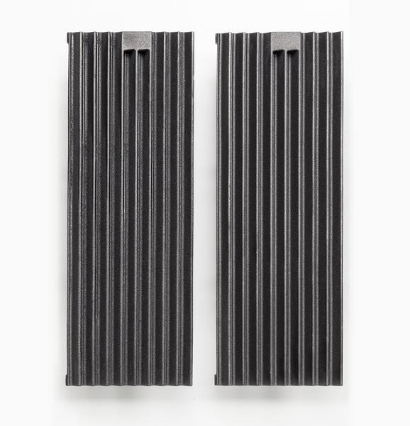 (2 stuks) Grillrooster - 175x515x(H)48mm - gietijzer - voor lavasteengrills - passend voor GLB473G, GLB479G & GLB479-T