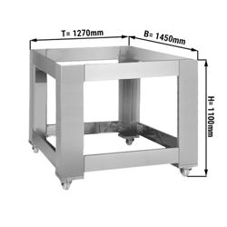 Base Frame for Pizza Oven - 1450x1270x1110mm - Stainless Steel - with Wheels - compatible with PEZ930G & PEZ930G#2