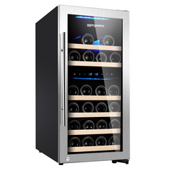 Wijnkoelkast - 2 klimaatzones - 100 liter - max. 33 flessen