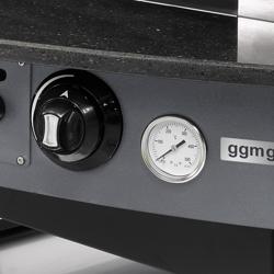 Gas pizzaoven - 1255x1728x795mm - 1 kamer - 1x11 pizza’s Ø25cm - tot 400°C - Handmatig - anthraciet