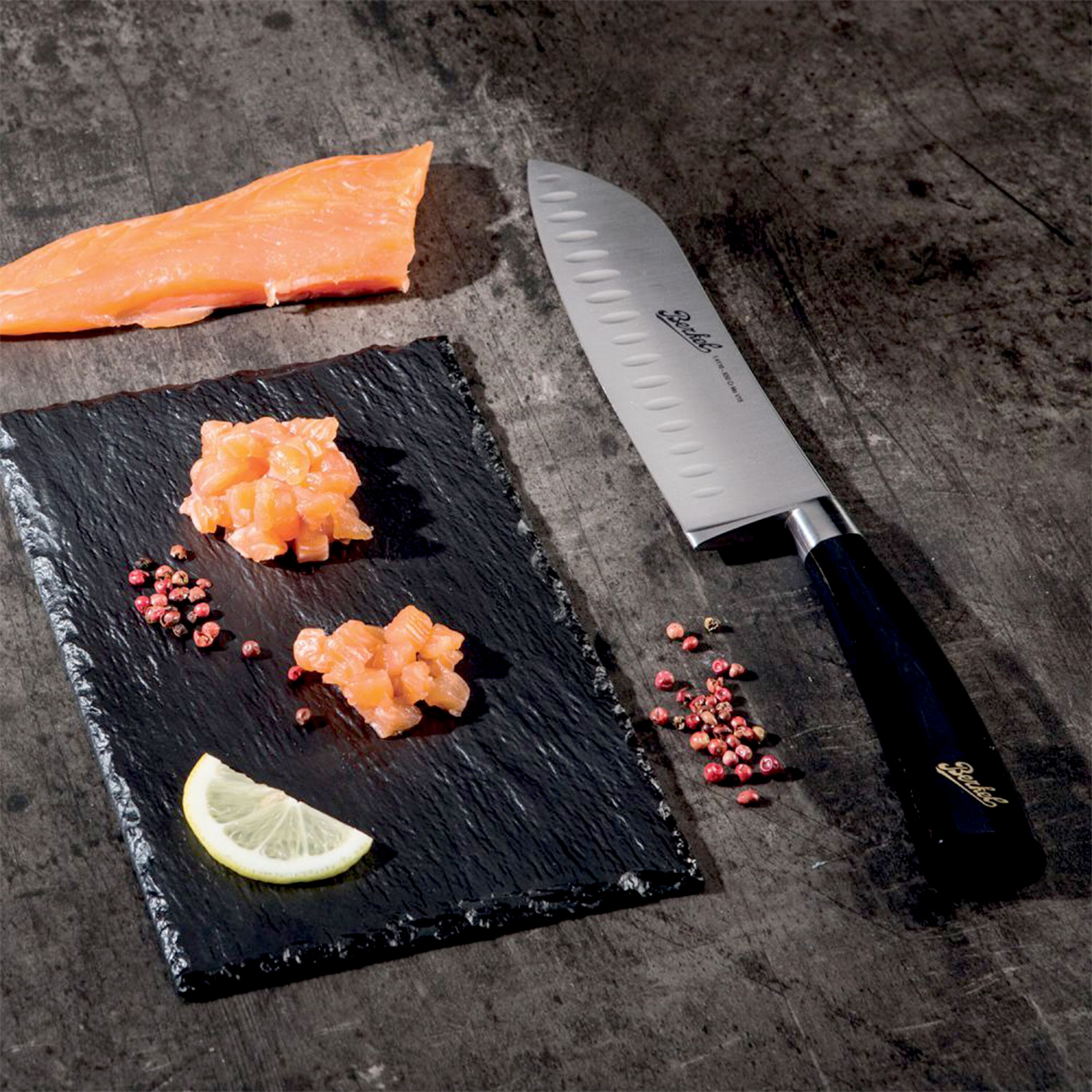 BERKEL | ELEGANCE - Santoku - Lame: 180 mm