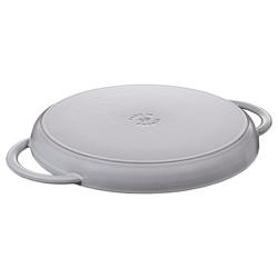 STAUB | Pure Grill Round Cast Iron Grill Pan – Ø30 cm - Graphite Grey