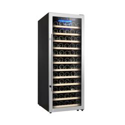 Frigorífico para vinhos - 1 zona climática - 200 litros - máx. 80 garrafas
