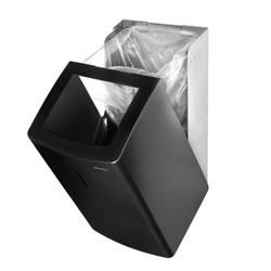 AIR-WOLF | Poubelle - 25L - inox  noir mat