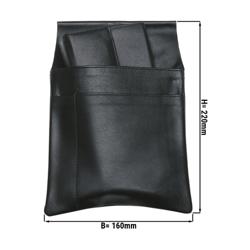 KARLOWSKY | Fondina per cassiere - 16 x 22 cm - Nero