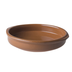 (6 Stück) CLASSICO - Tapas Ofenform - Ø 155mm - Braun
