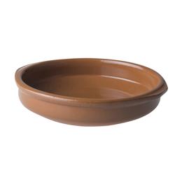 (6 kom) CLASSICO - Profesionalna keramička tepsija za tapas - Ø 140 mm - smeđa