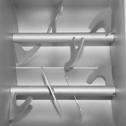 Commercial Electric Meat Mixer – 64 L - 2.2 kW - 380 V 3-Phase - Stainless Steel - Reverse - 62 kg Batch