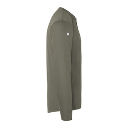 (6 stuks) KARLOWSKY | Lange Mouw Heren Werkshirt Performance - Salie - maat: L