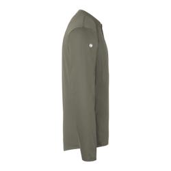 (6 Stück) KARLOWSKY | Langarm Herren Arbeitsshirt Performance - Salbei - Größe: XL