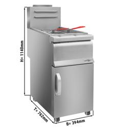 Friteuse à gaz – 16 litres – 27 kW