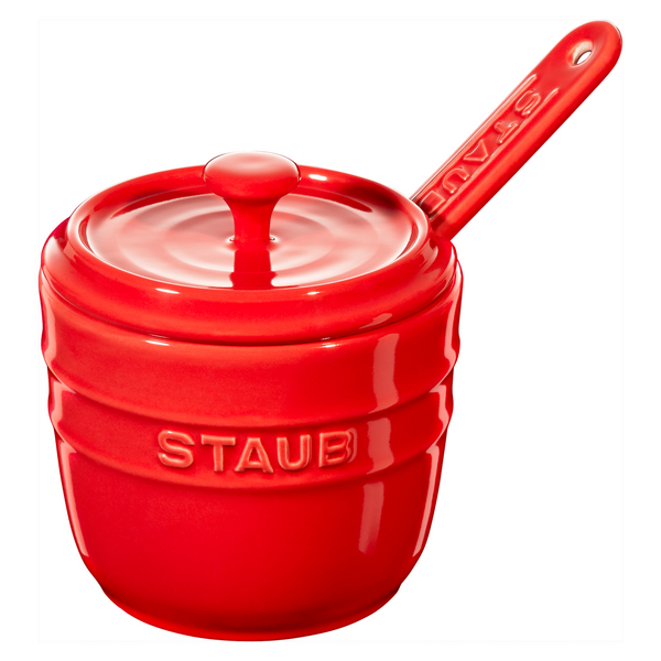 STAUB | CERAMIQUE - Zahărieră - Ø 90mm - Ceramică - Roșu vișiniu roșu