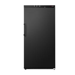 Ipari hűtőszekrény ECO - 600 liter - palásthűtéses - 1 ajtós - 5 polccal - ABS belső burkolat - fekete