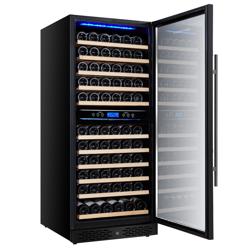 Lednice na víno - 2 klimatické zóny - 350 l - max. 116 lahví