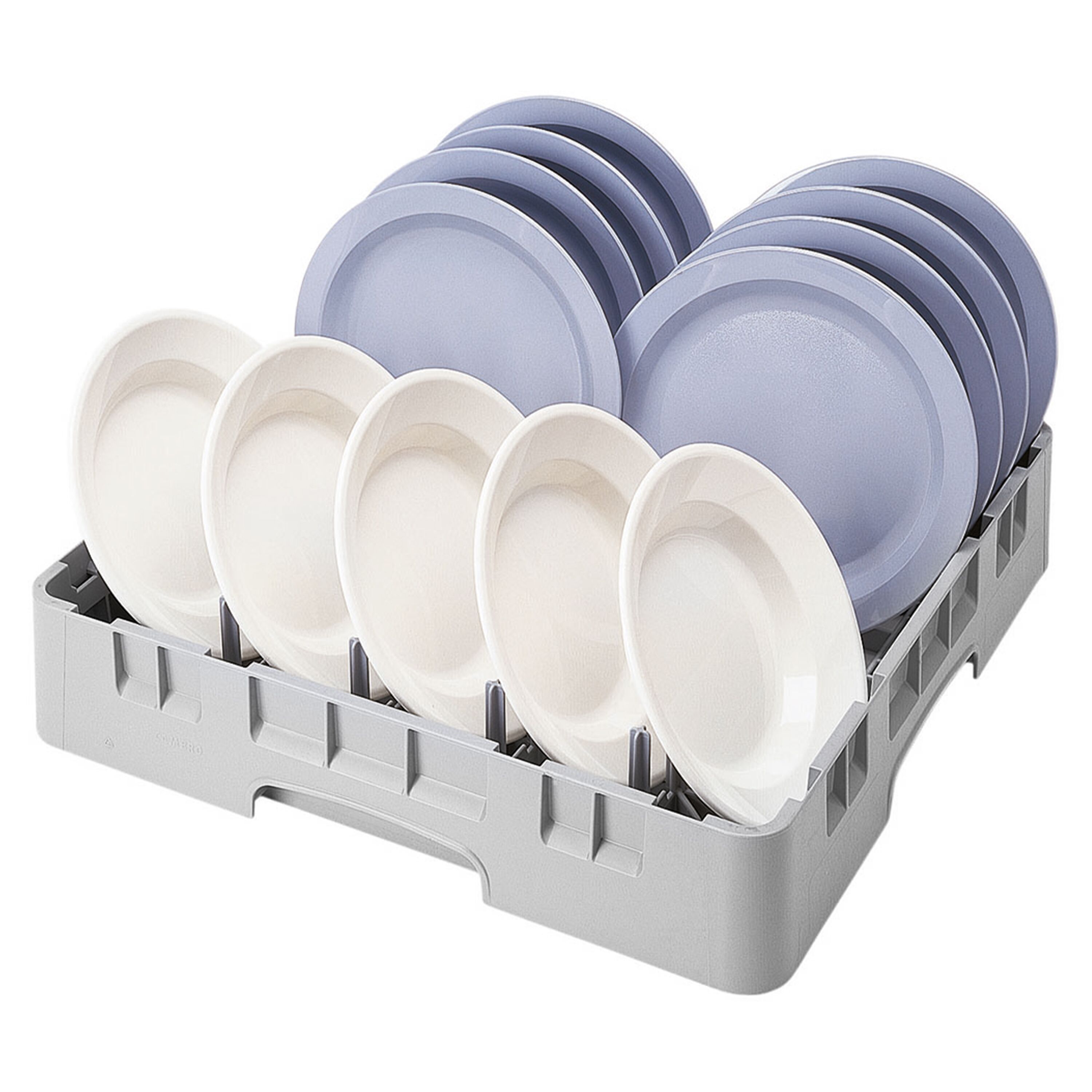 CAMBRO | CAMRACK® - Panier à vaisselle / à broches 1/1 - 5x9 compartiments - 500x500mm - Gris