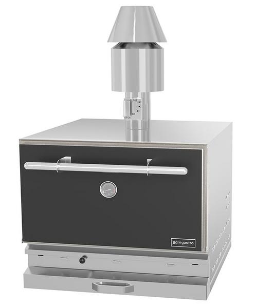 Grătar pe cărbune - 710mm - negru